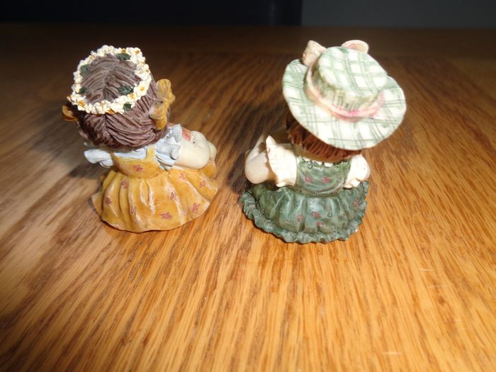 Vintage German Girl Figurines x 2 for Sale