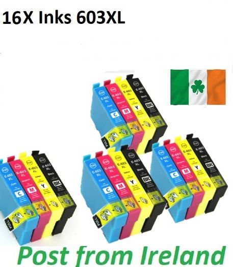 Ink 603xl Cartridge For Epson Wf-2810dwf Wf-2830dwf Wf-2835dwf Wf-2850 XP2100 XP 2105 XP 3100 XP 4100 XP 4105