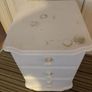 2 solid pine lockers painted white one needs some TLC Image 7