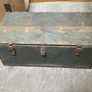 1943 WWII Wood US Army Footlocker Image 2