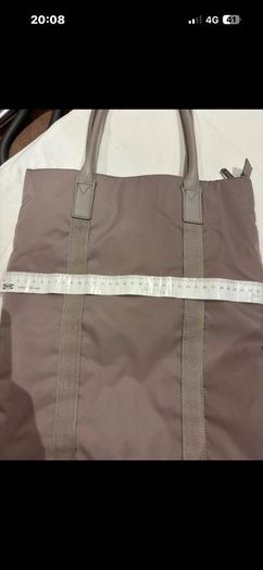 The White Company taupe tote bag