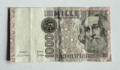 Italy 1000 Lira 1982 Banknote