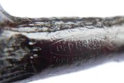 Vintage 1950 Real Briar Old Bond Bark Smoking Pipe
