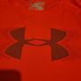 mens orange under armor long sleeve running top Image 2