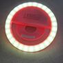 Portable Pink Selfie Ring Light USB Rechargeable, 3 Light Modes Image 8