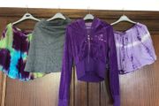 Pre-loved - 3 skirts + a purple jacket