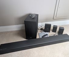 Samsung HW-N850 Soundbar (5.1 Surround) (w/ subwoofer and rear speakers) - harman/kardon