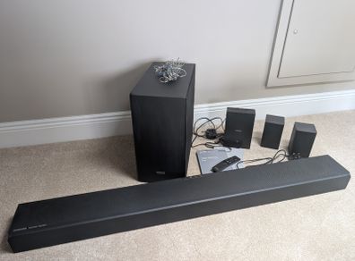 Samsung HW-N850 Soundbar (5.1 Surround) (w/ subwoofer and rear speakers) - harman/kardon