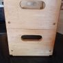 2 x New wooden wine racks. Stacking Image 3
