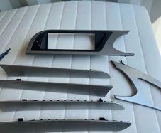 2009 Audi S4 B8 Silver Brushed Aluminium Interior Trim Set