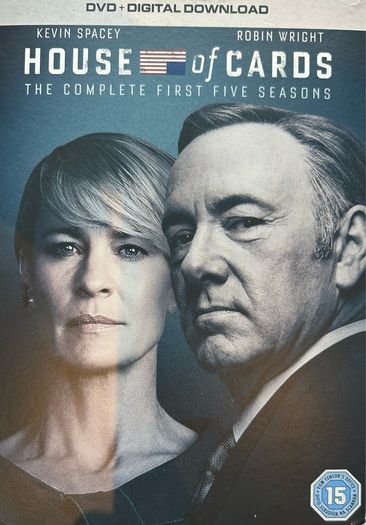 House of Cards Seasons 1-5 DVD Boxset