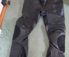 Black Motorbike Leather trousers