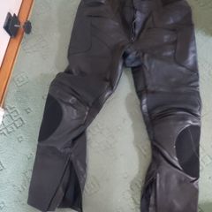 Black Motorbike Leather trousers