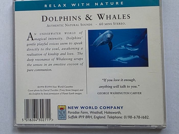 The Underwater World Of Dolphins & Whales - CD