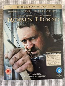 Robin Hood Director's Cut Blu-ray + DVD Russell Crowe - New Sealed