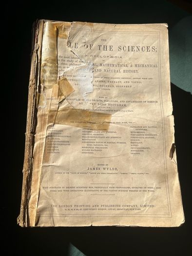Antique Circle of the Sciences Encyclopaedia