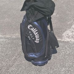 Vintage Callaway Golf Classic Black Blue Cart bag