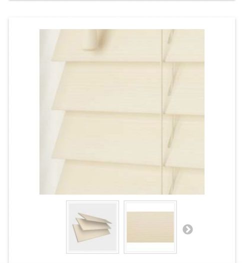 cream blinds 40 each PRICE DROP 10 each