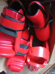 martial arts sparing gear