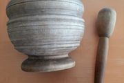 Antique pestle &amp; mortar