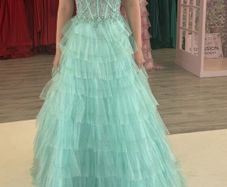 Debs Dress Mint Green