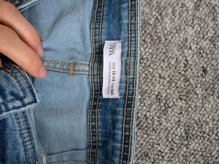 High Rise Marine Jeans (UK6)