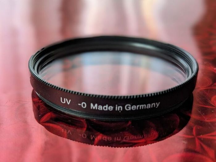heliopan uv filter 52mm, made in Germany