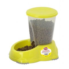 Pet Nova Dog Cat Feeders Yellow - 2 Sizes Available