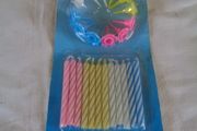 Birthday Candles and Candle Holders for Sale