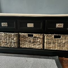 Bench with storage