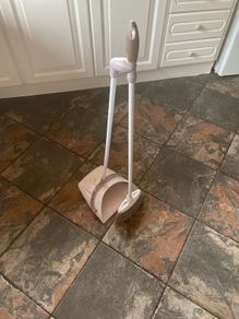 dustpan and brush