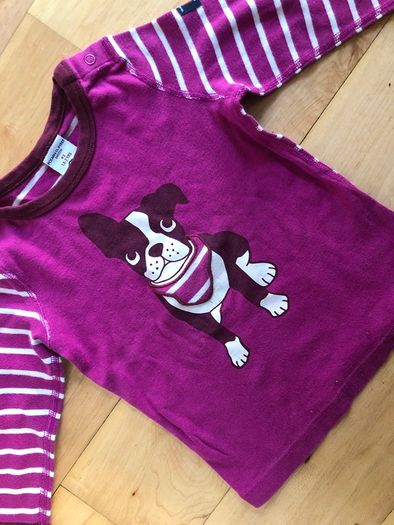 Polarn O Pyret pink top 92cm 1.5-2 yrs