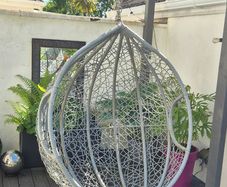 Metal Hanging Egg Chair