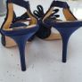 Kate Spade navy glitter bow peep toe sling back heels Sz 42 (Fit 8-8.5UK) - Bnwt - Rrp 360 Image 5
