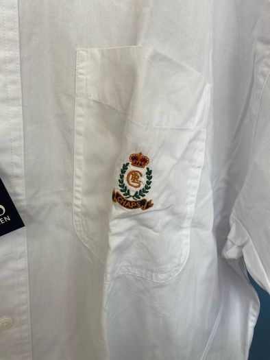 New Ralph Lauren Chaps White Shirt XL