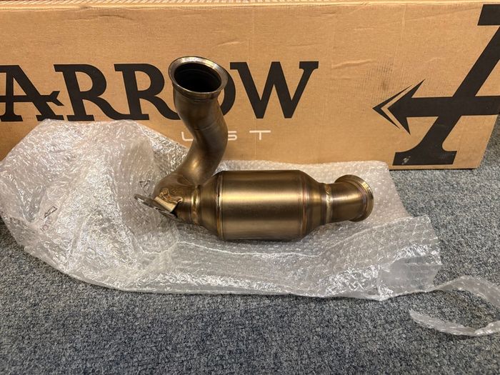 Arrow Exhaust Muffler Silencer  Race-tech Aluminium Dark End Cap Carbon Homologated Ece Euro5 For Cf Moto 800 Mt Sport / Touring 22 - 24