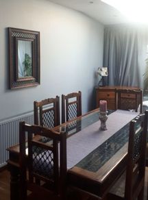 Dining table and
