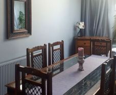 Dining table and