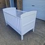 Obaby White Grace Inspire Cot Bed with Obaby mattress included Image 6