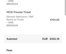 Mumford & sons tickets