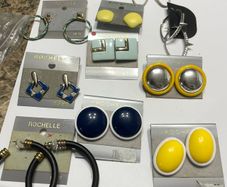 Earrings job lot pierced