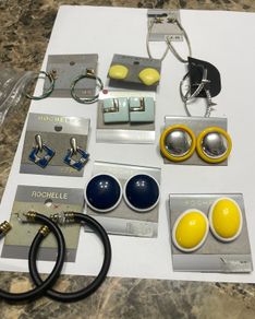 Earrings job lot pierced