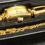 lip Gold Tone Ladies Quartz Watch, Earrings & Necklace Set Image 5