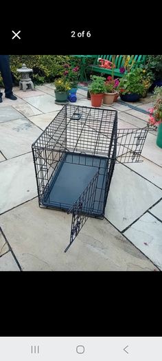 Dog crate big medium size