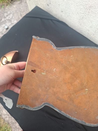 Copper decor only fountain postage possible