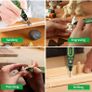 Rotary Tool Cordless, Ginour Rotary Tool 3.7V, Cordless Multitool with 32PCS Accessories, Speed 5000-15000rpm, USB Charging, Suitable for Small DLY Work Polishing, Engraving, Cleaning, Drilling Image 5