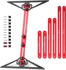 Stair Gauge, Stair Profile Measuring Tool 10.5 to 60.5 Inch