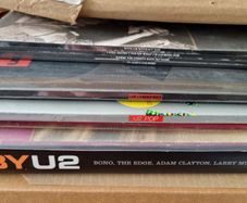 U2 fan club plus -  vinyl, dvd  cd and books collection unopened and new