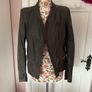 leather jacket brown leather medium. Andrew Marc Image 2