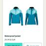 Deliveroo waterproof jacket Image 2